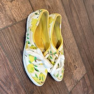 Kate spade lemon keds